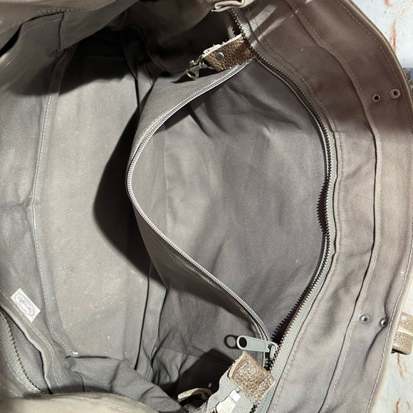 Jenny N Designs Custom Archive Tote Tan/Leopard EUC - Picture 10 of 13